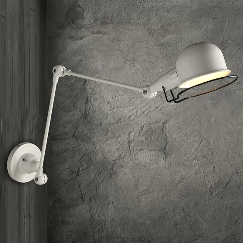 Vintage Industrial Style Loft Creative Minimalist Swing Arm Wall Lamp (WH-VR-09)