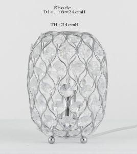 Modern Design Table Lamp with Artificial Crystal in Different Sizes with Elc for Living Room