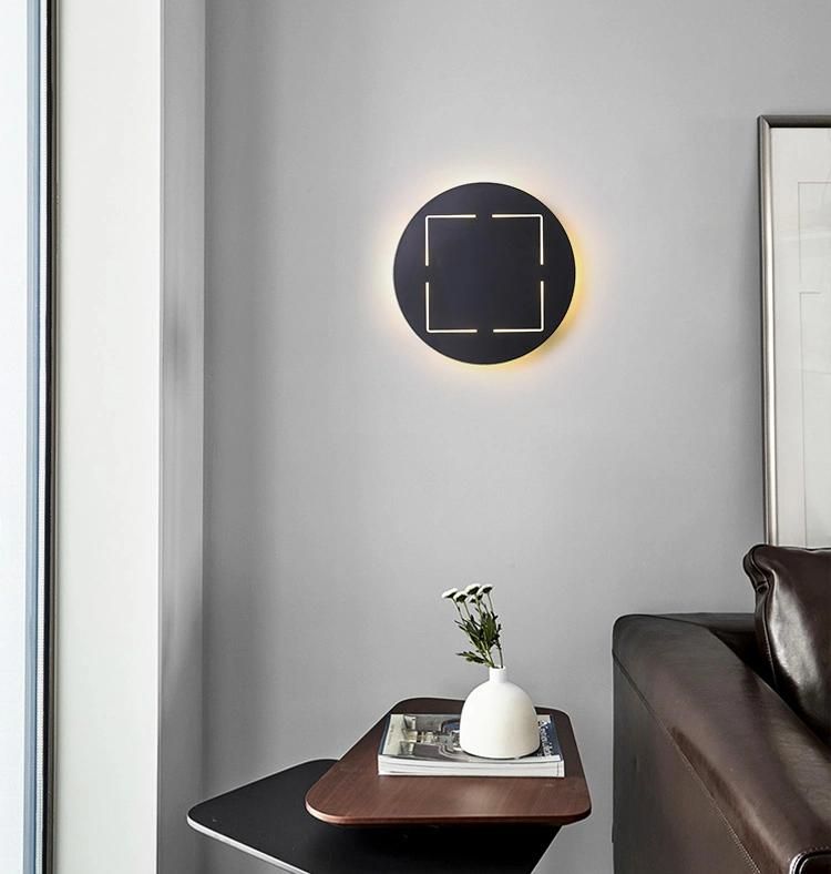 LED Wall Lights Outdoor Simple Wall Lamp Wood Wall Lamps