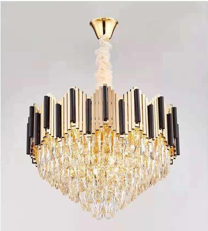 Modern Luxury Crystal Chandelier Light Kitchen Pendant Lighting Hanging Lights for Dining Room