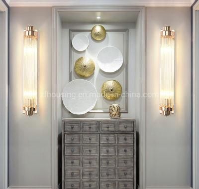 Modern Luxury Crystal Wall Lamp for Living Room or Corridor