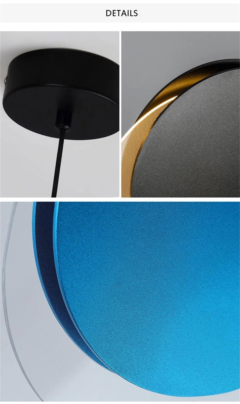 Nordic Style Small Chandelier Modern Simple Restaurant Bar Coffee Shop Creative Personality Bedroom Bedside Moon Chandelier