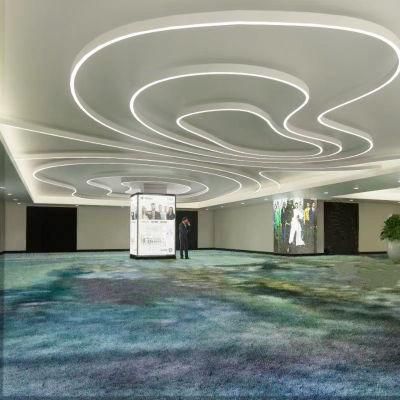 Decorative Special-Shaped Custom LED Linear Pendant Light for Hotel Meeting Room, Dining Room