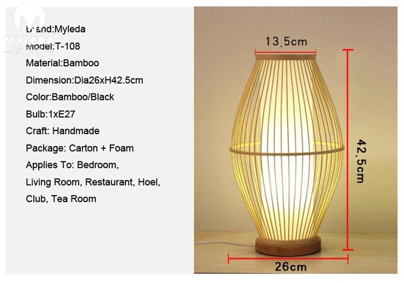 Fashion Designer Chinese Lantern Living Room Table Light