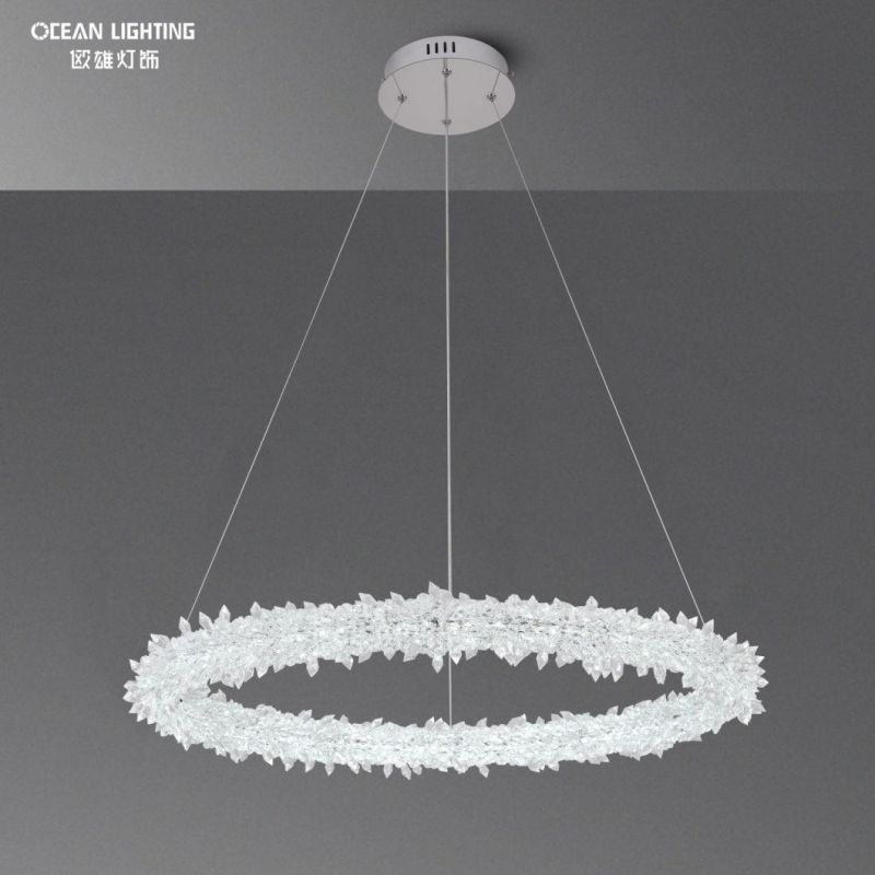 Modern Crystal Dandelion Pendant Light Omd8138/80 Dia80cm