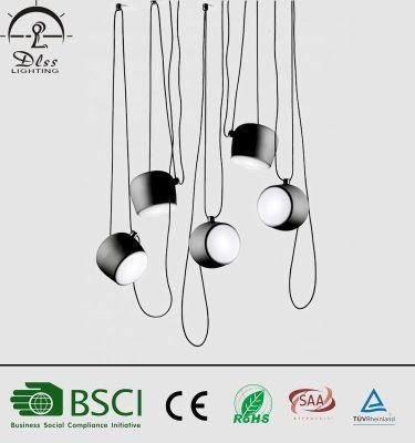 Popular Aluminum Material Acrylic Pendant Lamps for Restaurant Lighting Decoration
