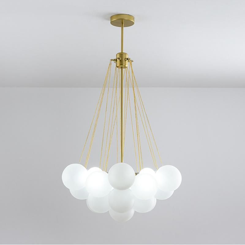 Nordic Bedroom Lamp Living Room Dining Room Pendant Lamp Glass Lamps