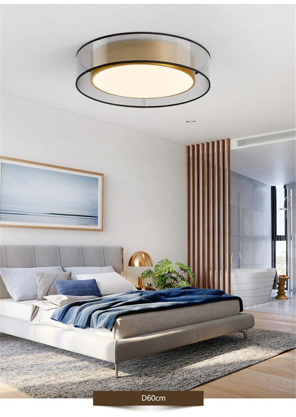 Modern Copper Restaurant Kitchen Hanging Lamps Nordic Minimalistic Atmosphere Master Luxury Pendant Lamp Bedroom Pendant Lights