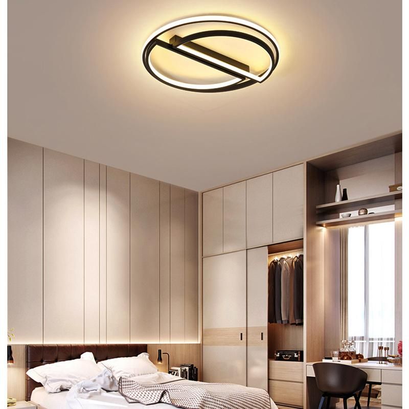 Light Luxury Golden Bedroom Light Simple Modern LED Ceiling Light Home Bedroom Lamp