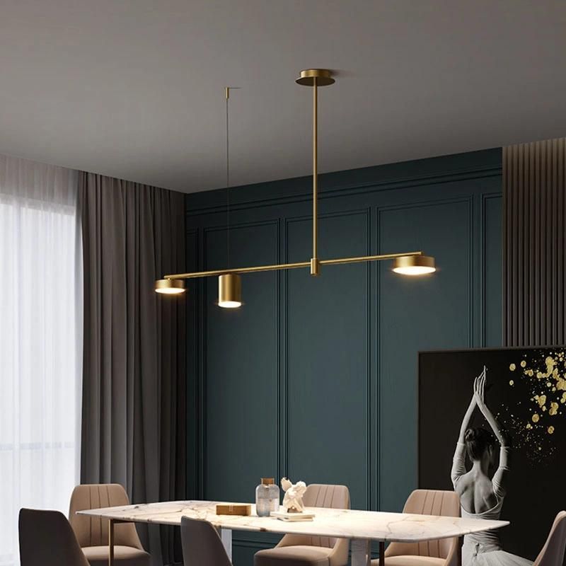 Restaurant Chandelier Lamp Modern Simple Creative Modern LED Bar Pendant Light