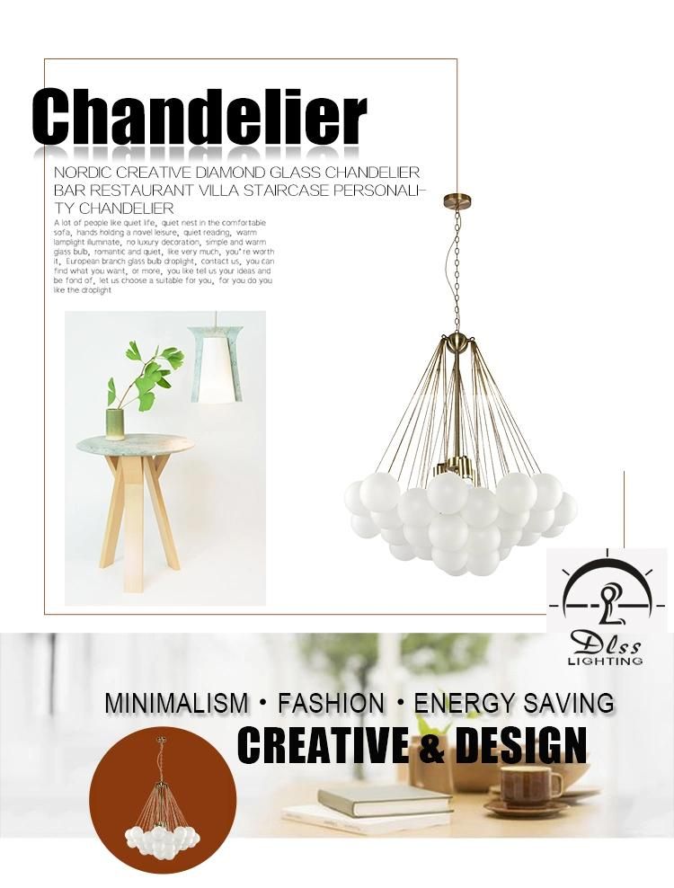 Modern Suspension Glass Pendant Lighting