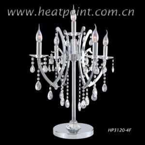 European-Style Luxury Crystal Table Lamp, LED Tablelight (HP3120-4+1T)