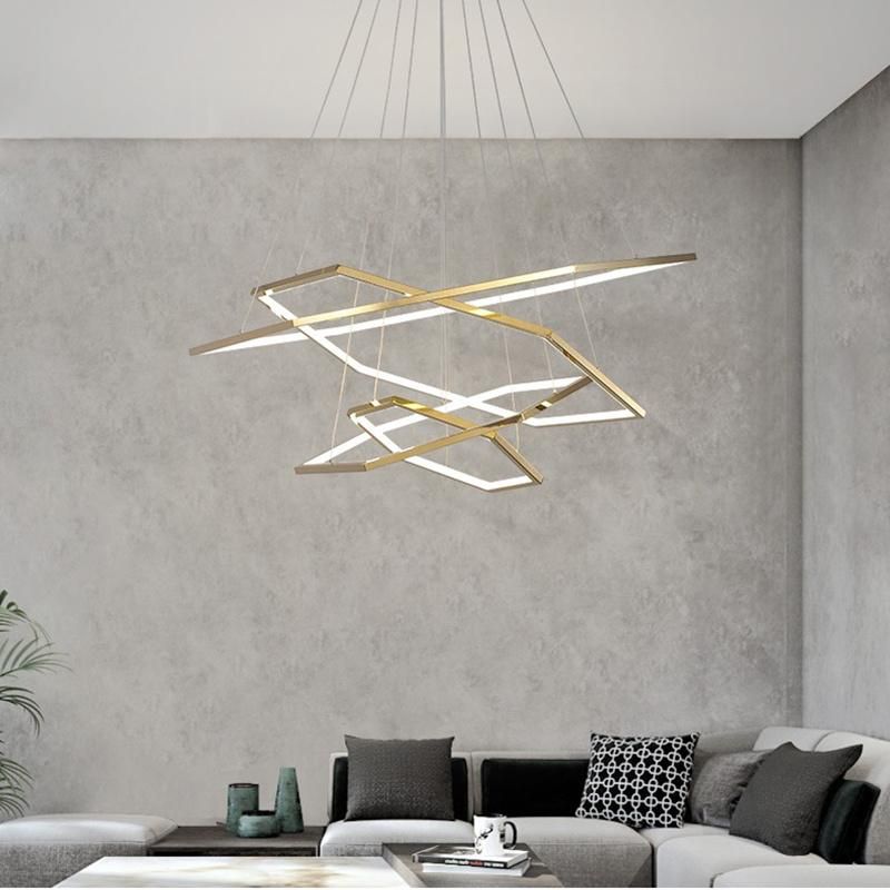 Geometric Design Pendant Lamp Bedroom Living Room Dining Room Chandelier