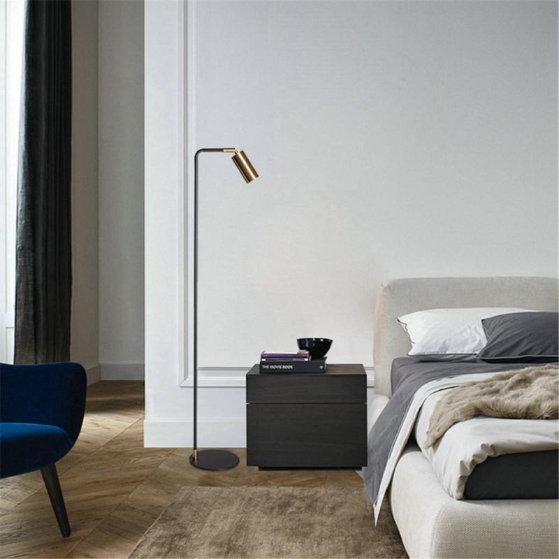 Home Standing Lighting Iron Adjustable Floor Reading Lamps