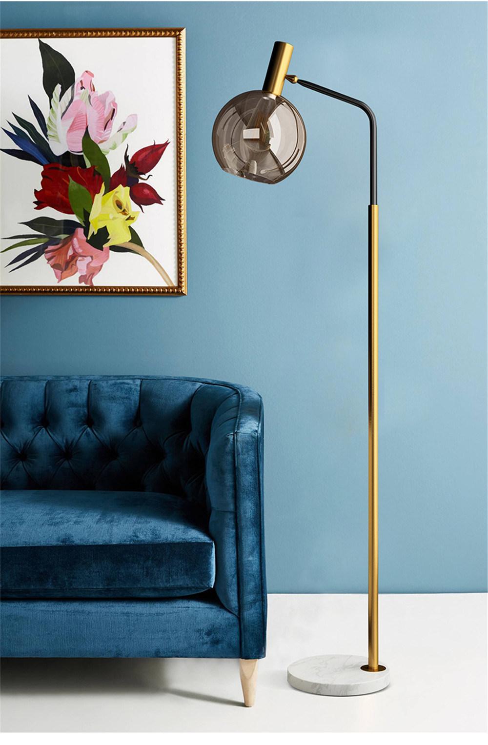 Simple Floor Lamps Living Room Sofa Bedroom Bedside Study Stand Lamps Luxury Vertical Reading Floor Lights