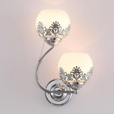 Post Modern Golden Silver Luxury Crystal Wall Lamp Simple Personality Creative Wall Lamp