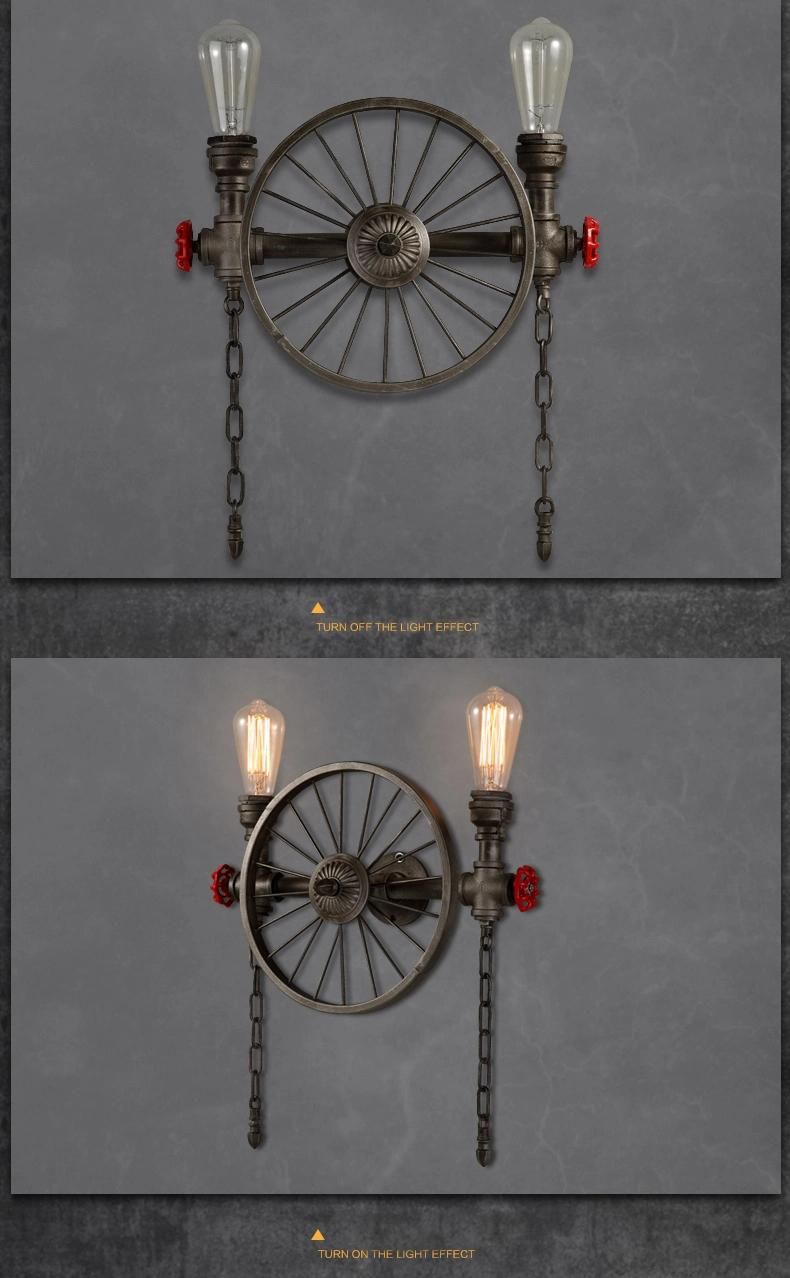 Loft Style Steampunk Decoration Retro Wall Lamp Vintage Industrial Lamp (WH-VR-89)