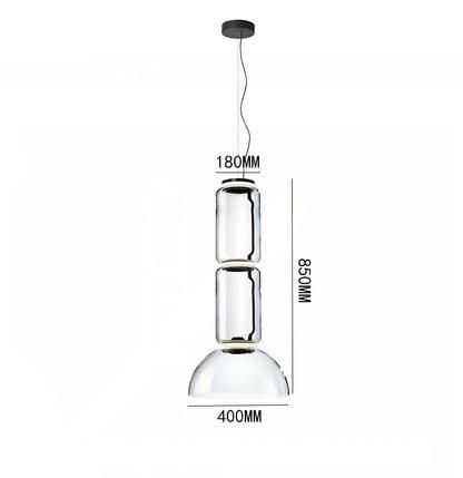 Italy Design Heavy Glass Pendant Light Nordic Modern Hanging LED Pendant Lamp Fixture (WH-GP-35)