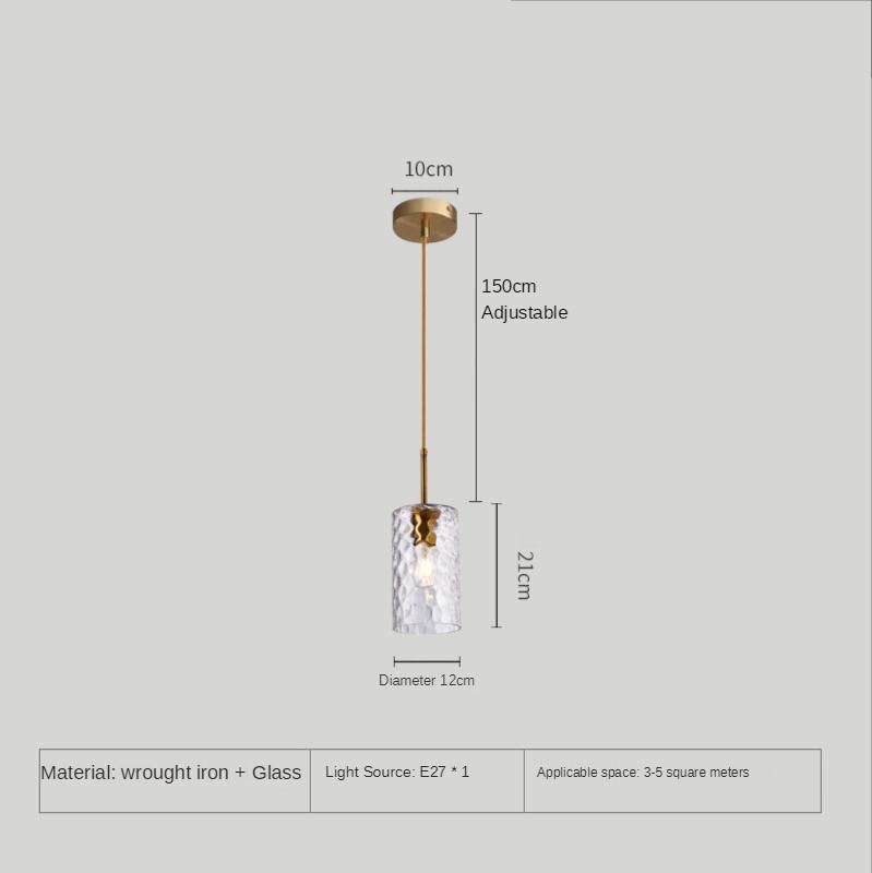 Modern LED Hanging Lamps Living Room Light Fixture Nordic Pendant Lights (WH-GP-53)