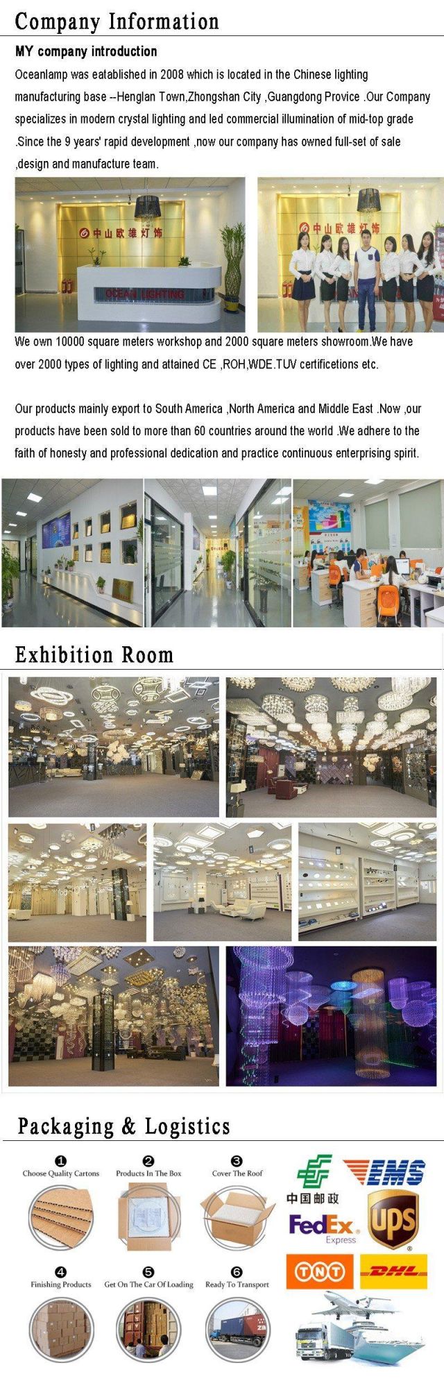 High Quality LED Ceiling Lamp Chandelier Ceiling Light Om66130-8+4