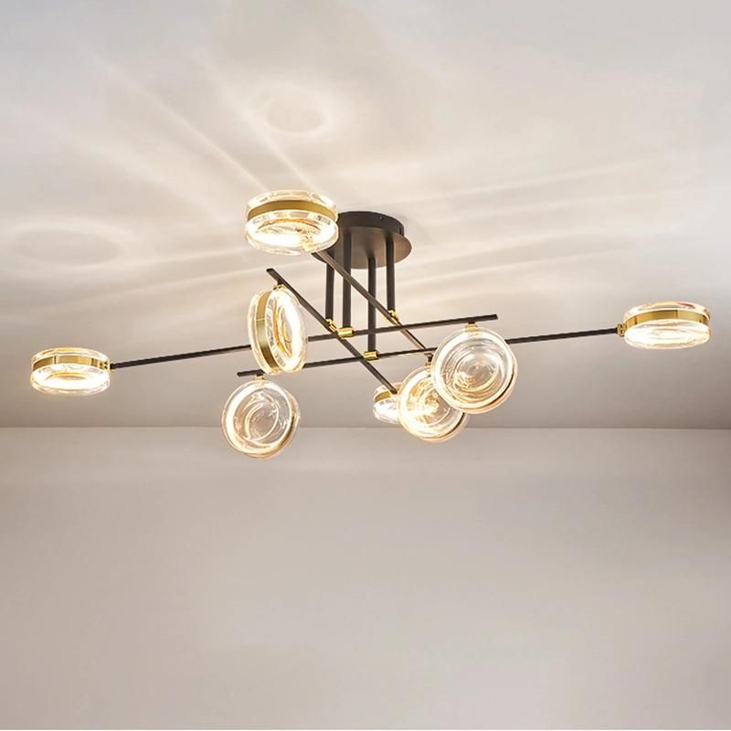 Crystal Glass Pendant Lamp Ceiling Lamp Hotel Lamp Living Room Lamp