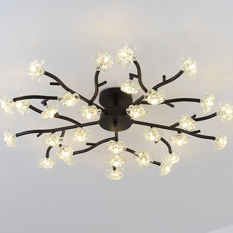 Living Room Lamp LED Ceiling Light Creative Personality Bedroom Lamp Modern Simple Branch Lamp