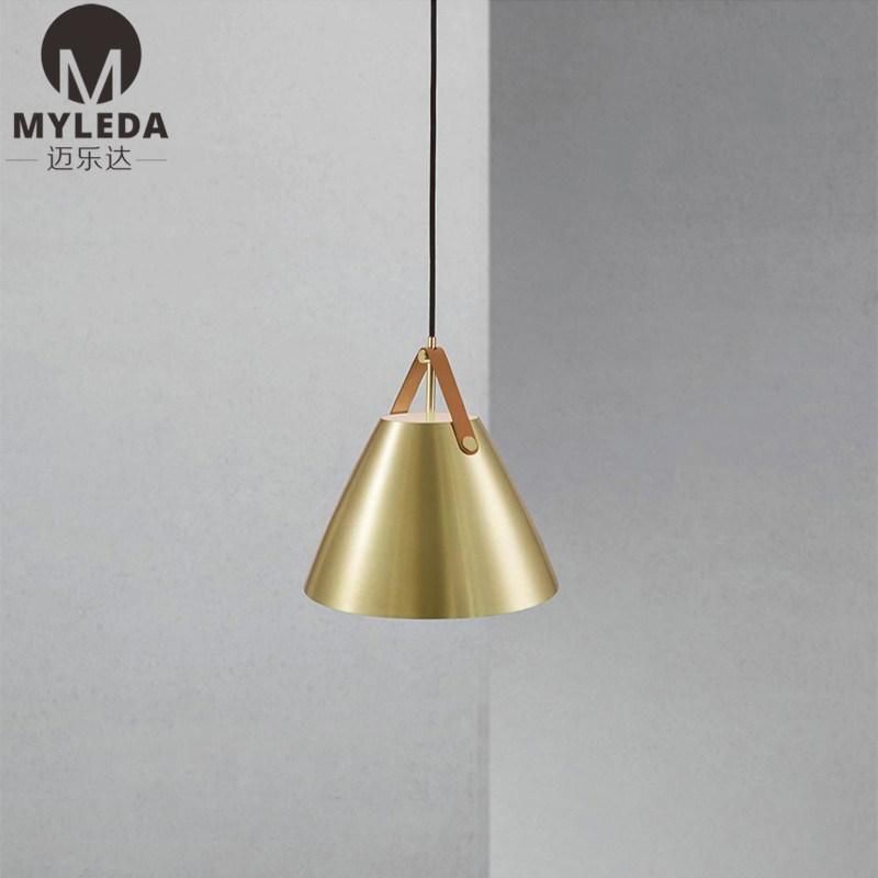 Modern Metal Gold/Black Decorative Hanging Pendant Light Lamp for Dining Room Kitchen Restaurant