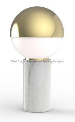 Bdl-22 Modern Five Star Hotel Room Decorative Metal Marble Custom Table Lamp Lightings