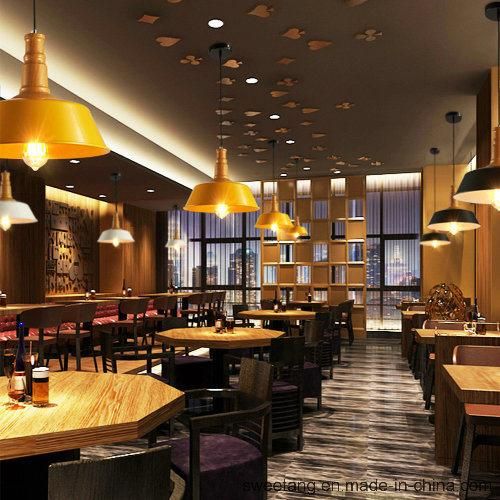 Industrial Cafe Shop Chandelier Pendant Lamp in Decoration