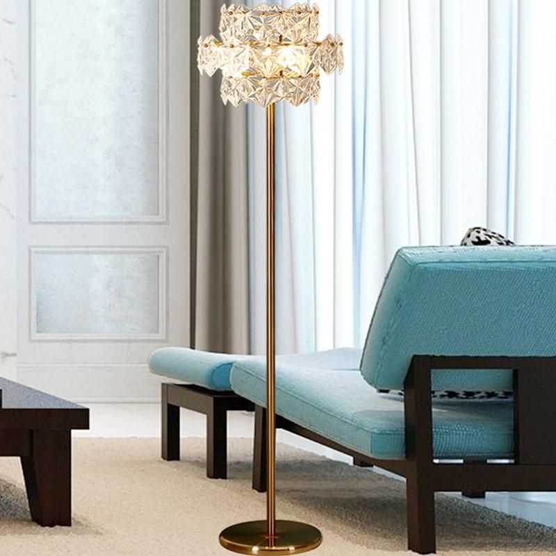 Diamond Shining Crystal Floor Lamp Table Lamp Desk Lamp Light