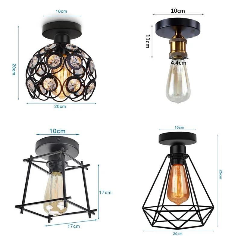 Nordic Modern LED Lighting Industrial Retro Ceiling Light