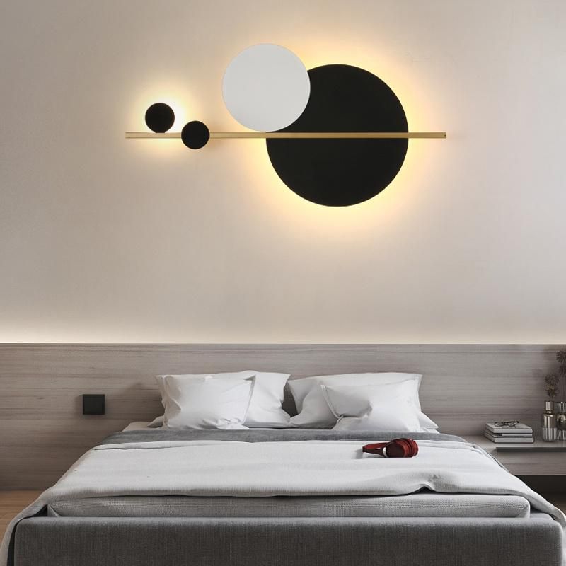 Simple Modern Bedroom Bedside Light Living Room Background Wall Personality Creative Wall Lamp