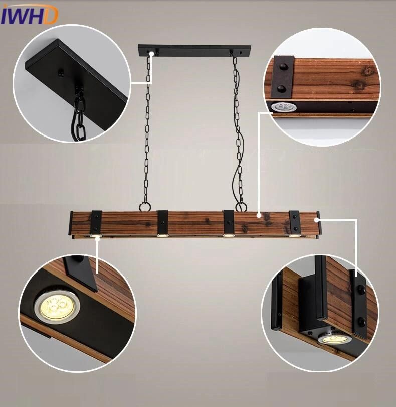 Industrial Black Pendant Lamp Loft Vintage Gerlach Rustic Industrial Metal Pendant Lamp (WH-AP-330)