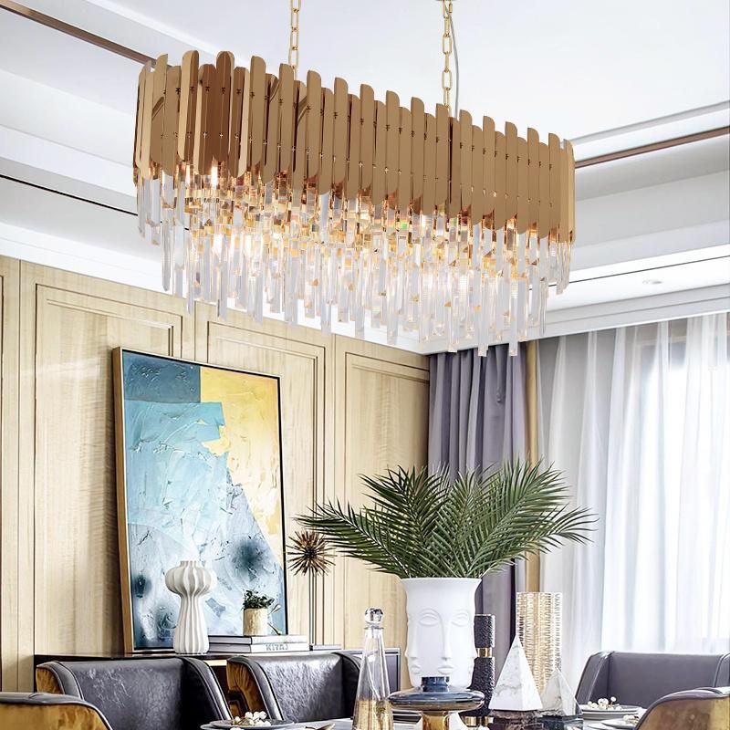Modern Indoor Lighting Home Decoration Wall Lamp Luxury Pendant Light Crystal Chandelier