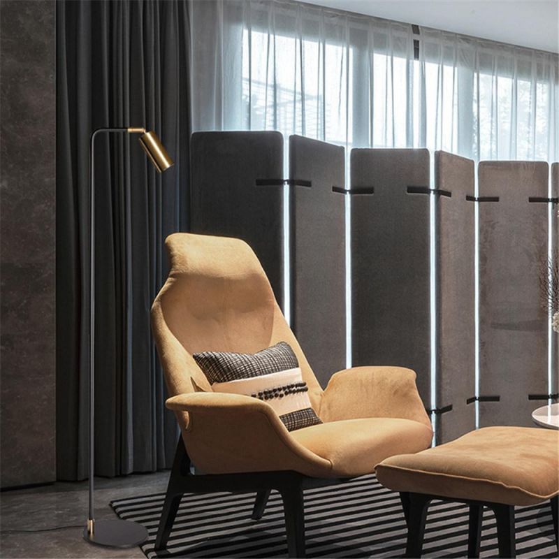 Home Standing Lighting Iron Adjustable Floor Reading Lamps