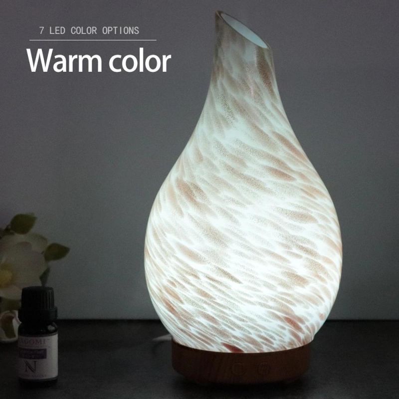Aromatherapy Glass Diffuser Essential Oil Aroma Lamp