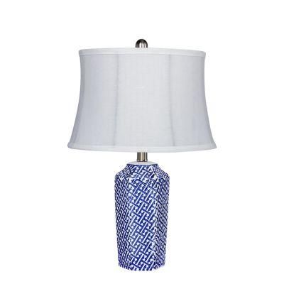 Chinese Classic Style Modern Luxury High Quality Hand Painted Blue and White Porcelain Table Lamp for Home Decor