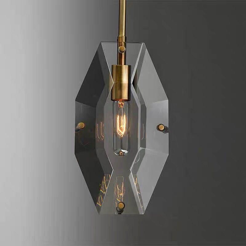 Vintage Crystal Pendant Lighting Luxury Design Art Lamp for The Dining Hallway Lamp Bedside Pendant Lamp (WH-AP-139)