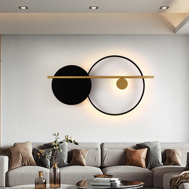 Simple Modern Bedroom Bedside Light Living Room Background Wall Personality Creative Wall Lamp