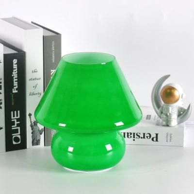 Murano Mini Glass Mushroom Lamp