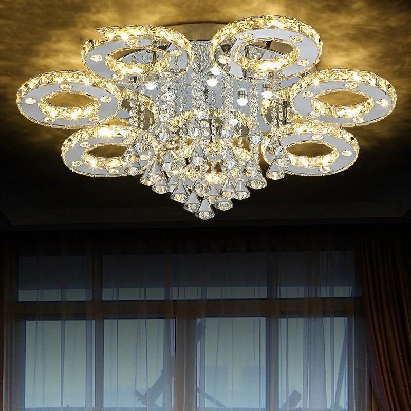 Unusual Crystal Ceiling Lights Fixtures for Indoor Home Lamp Decoration (WH-CA-16)