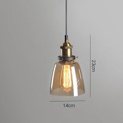 Indoor Light Modern Glass Pendant Lamp for Home Decoration