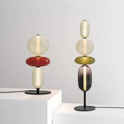 Nordic Minimalist Creative Gourd Floor Lamp Designer Model Room Living Room Bedroom Bedside Modern Light Luxury Table Lamp