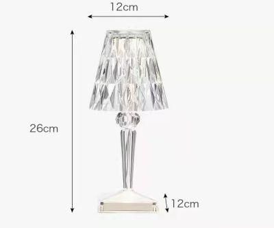Acrylic European Crystal Table Light Lamp