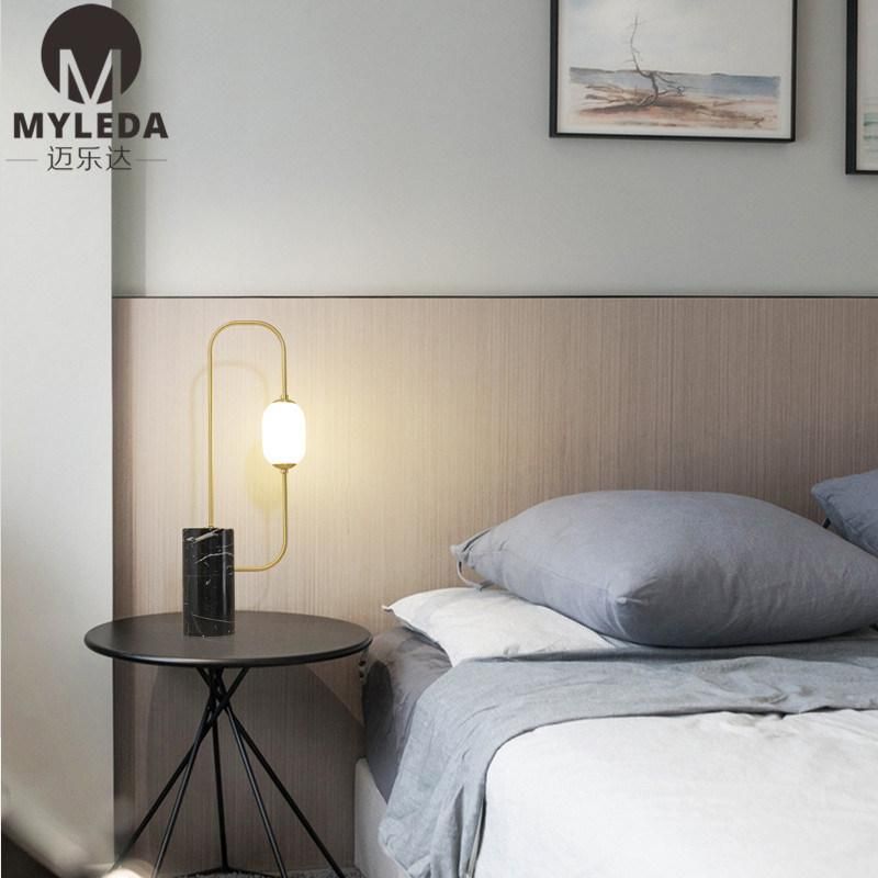 European Modern Living Room Marble Table Lamp