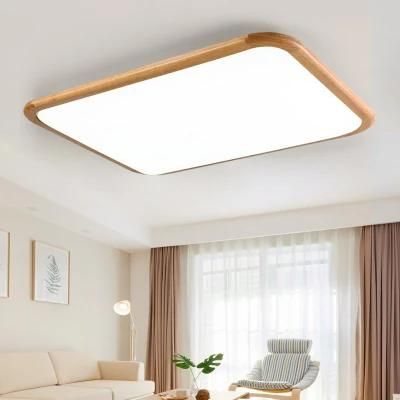 Simple Bent Wood Ceiling Light Fixtures for Indoor Home Lighting Lamp (WH-WA-08)