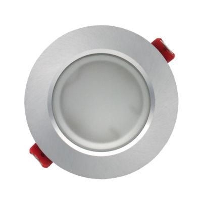 Bathroom Round Fixed Recessed Ceiling Downlight Fitting Spotlight Frame (LT2904)