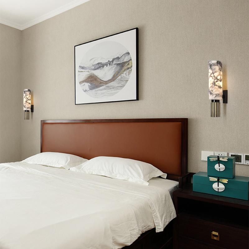 Chinese Style Art Living Room Creative Bedside Lamp Hotel Wall Lamp