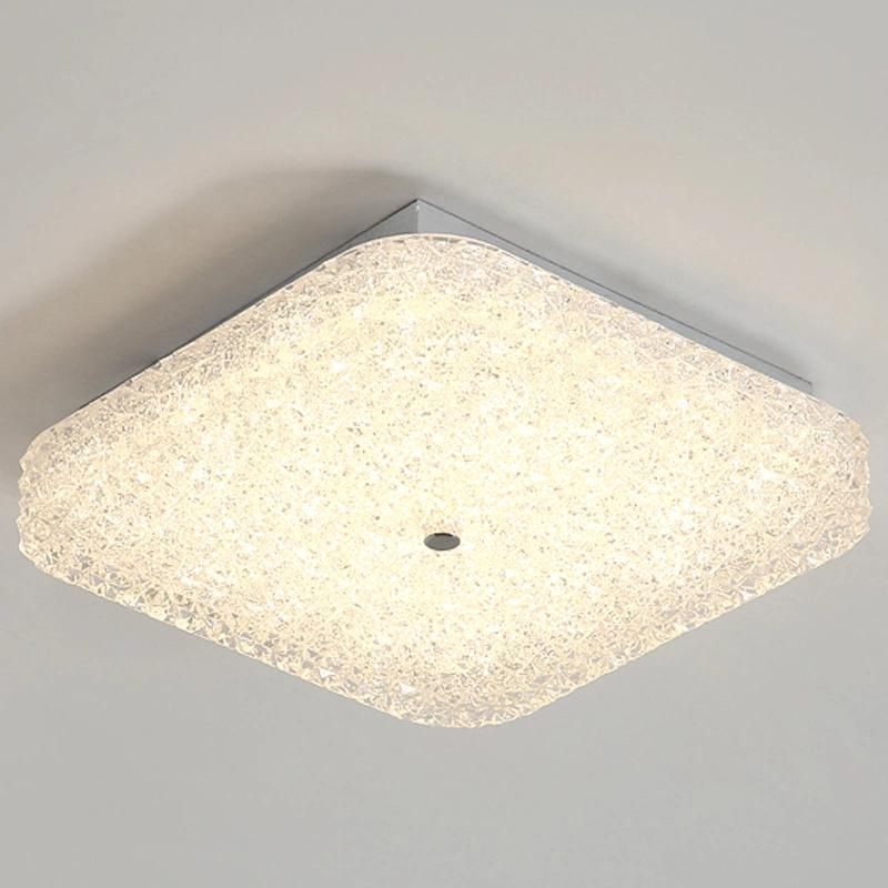 Ceiling Light for Room Simple Modern Round Bedroom Light Crystal Postmodern Lamp