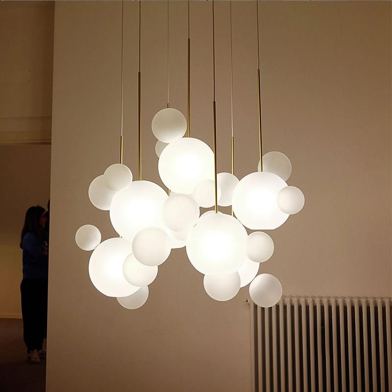 Modern Kitchen Bedroom Glass Bubbles Pendant Lights Decoration Light (WH-GP-09)